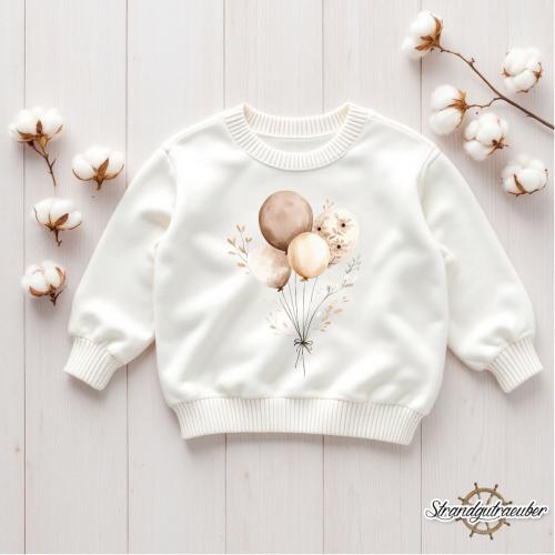Buegelbild Boho Ballons